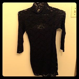 Small Lace Black Dress